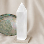 Selenite Crystal Obelisk