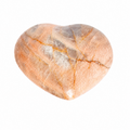 Peach Moonstone Heart - 1 of a Kind