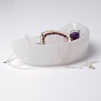 Selenite Moon Crystal Recharging Bowl