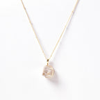 Clear Quartz Raw Crystal Necklace