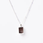 Smoky Quartz Raw Crystal Necklace