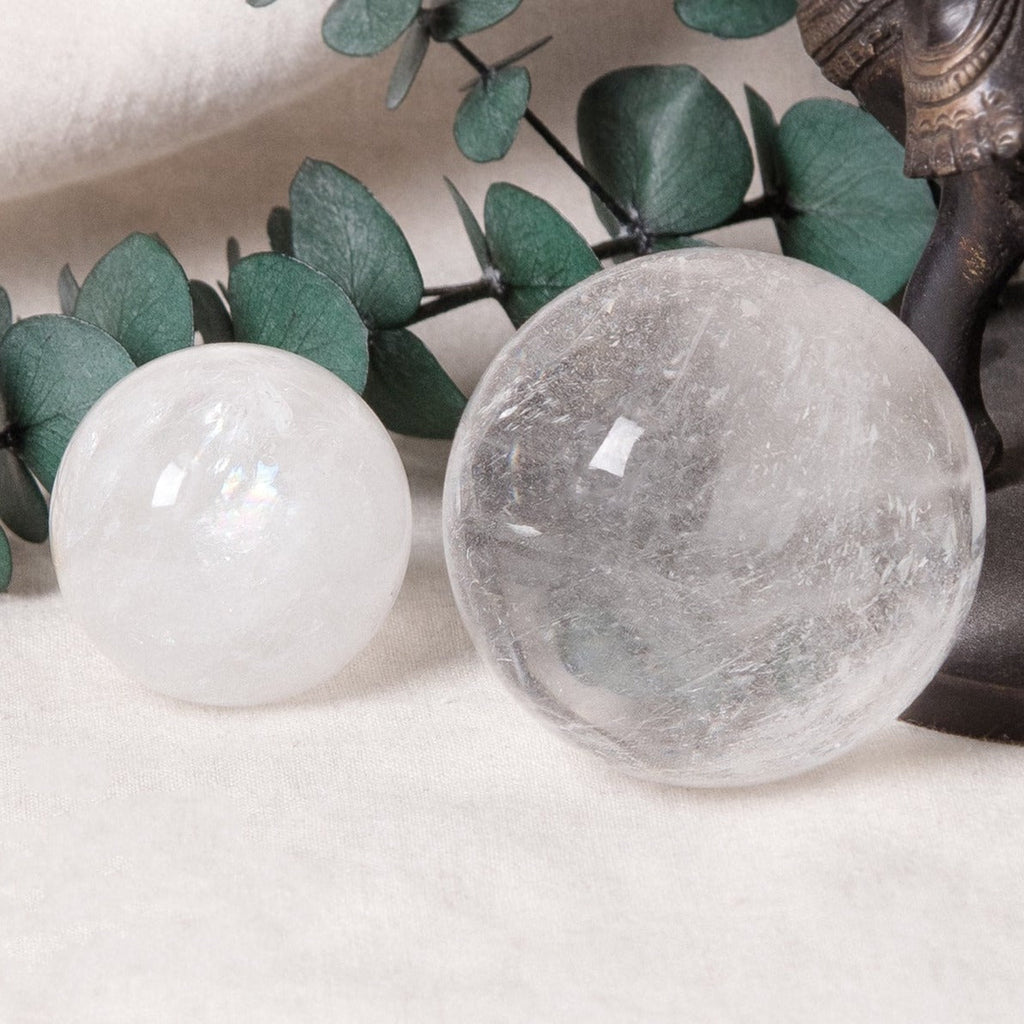 Clear Quartz Sphere with Tripod - AAA Premium Quality