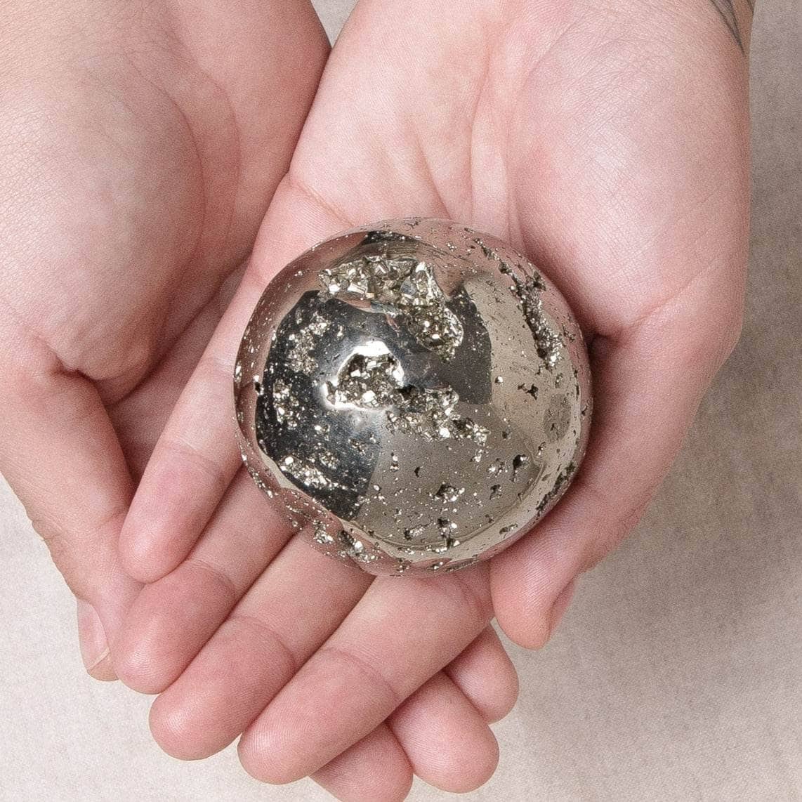 Pyrite Sphere - AAA Premium Quality