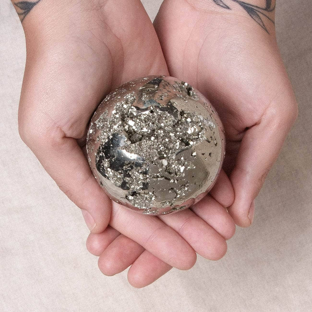 Pyrite Sphere - AAA Premium Quality