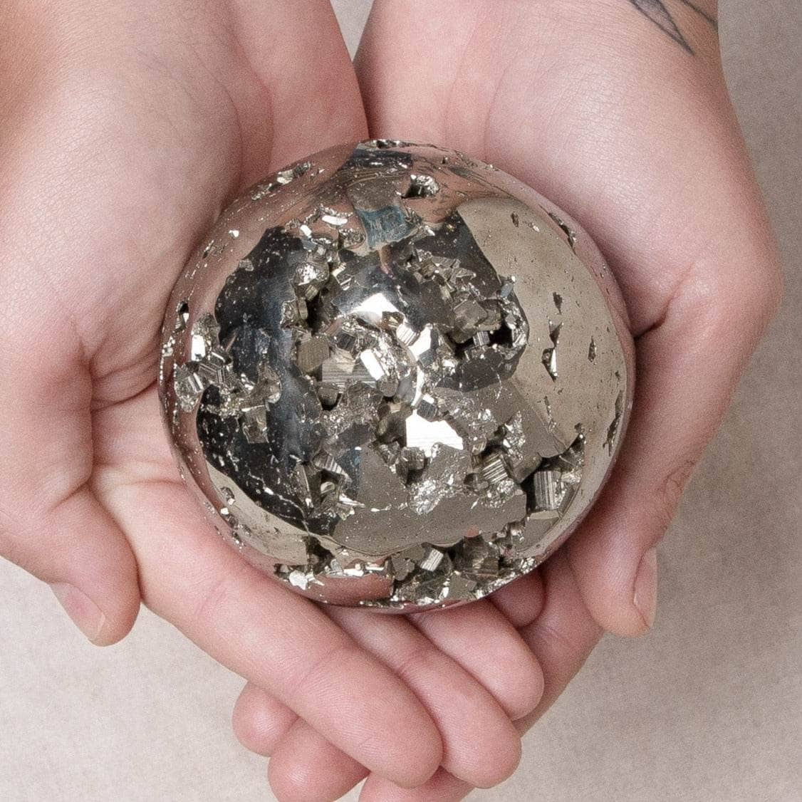 Pyrite Sphere - AAA Premium Quality