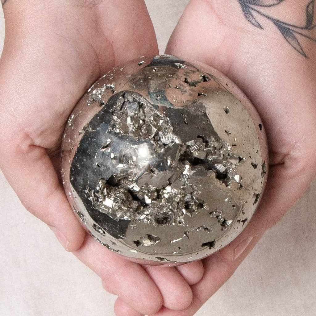 Pyrite Sphere - AAA Premium Quality