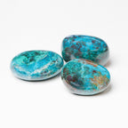 Peruvian Chrysocolla Palm Stone