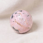 Peruvian Rhodonite Sphere with Tripod