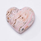 Peruvian Rhodonite Hearts - AAA Premium Quality