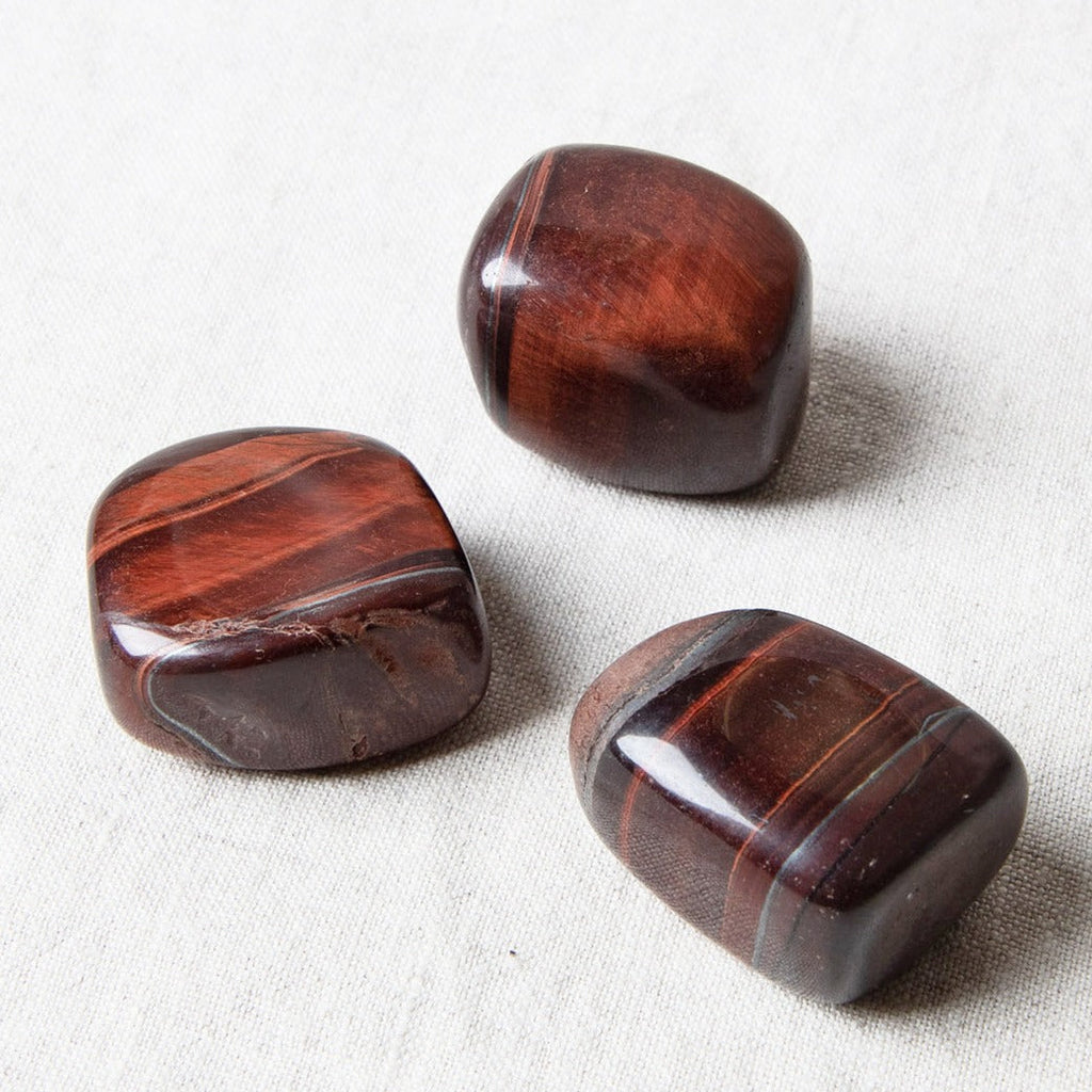 Red Tiger Eye Stone Gift Set