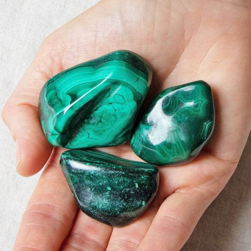 Real Malachite Stone Gift Set