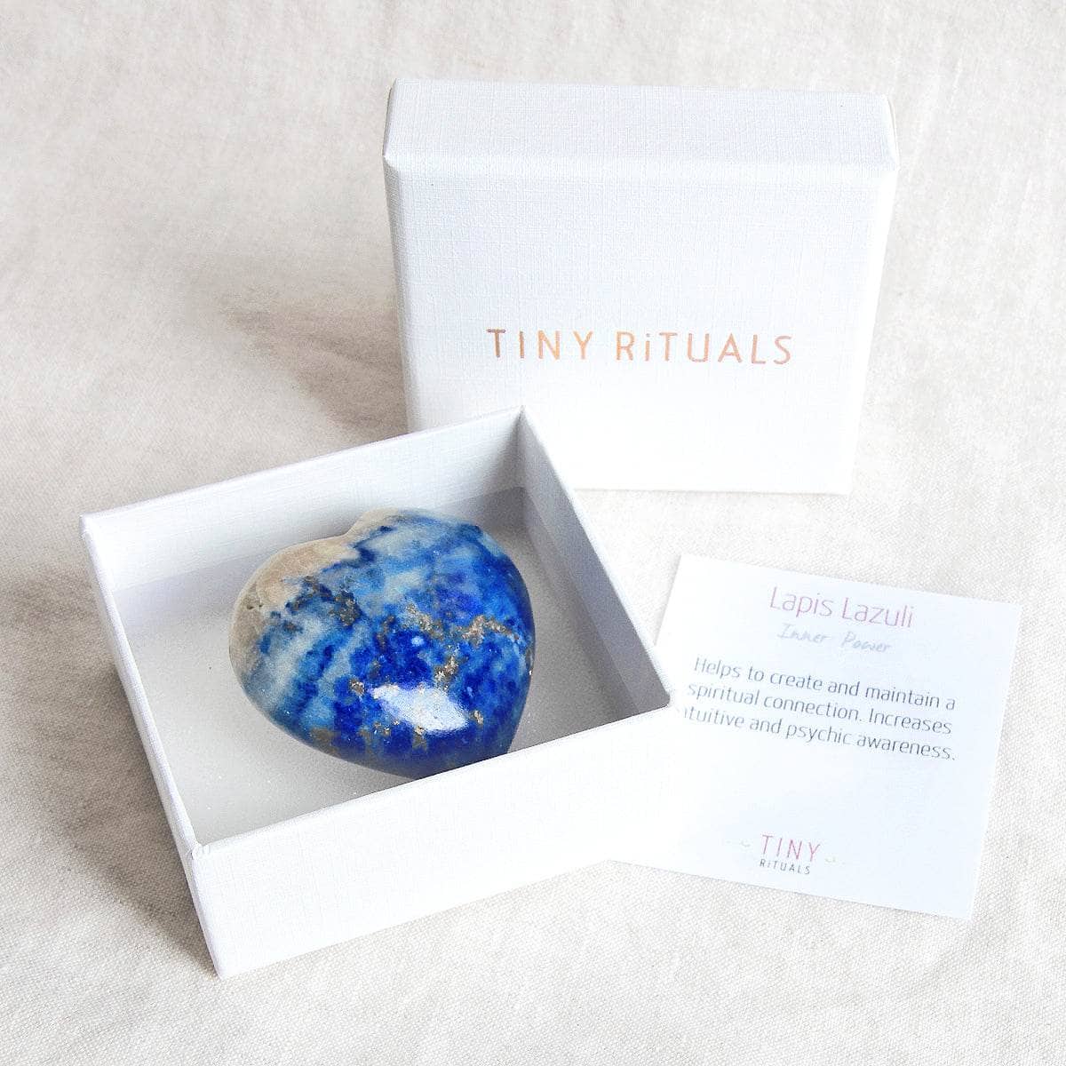 Lapis Lazuli Heart