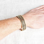 Tibetan Handcrafted Copper Braided Rope Healing Bracelet