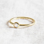 Rainbow Moonstone Silver, Gold or Rose Gold Ring