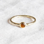 Tiger Eye Silver or Gold Ring