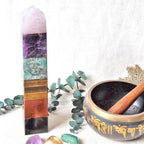 Grounded & Anxiety Free Gemstone Tower - Large