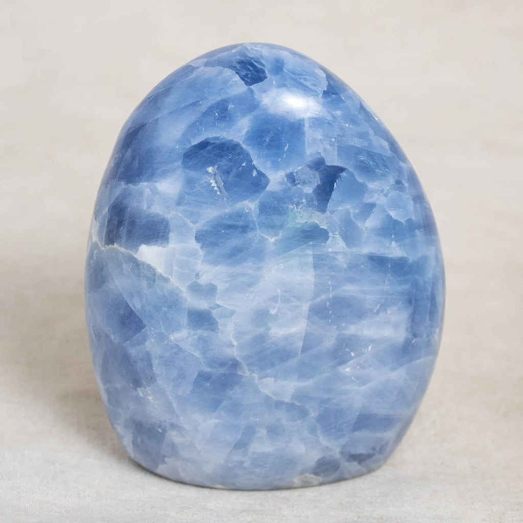 Blue Calcite Freeform Crystals - 1 of a Kind