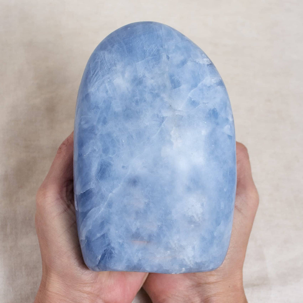 Blue Calcite Freeform Crystals - 1 of a Kind