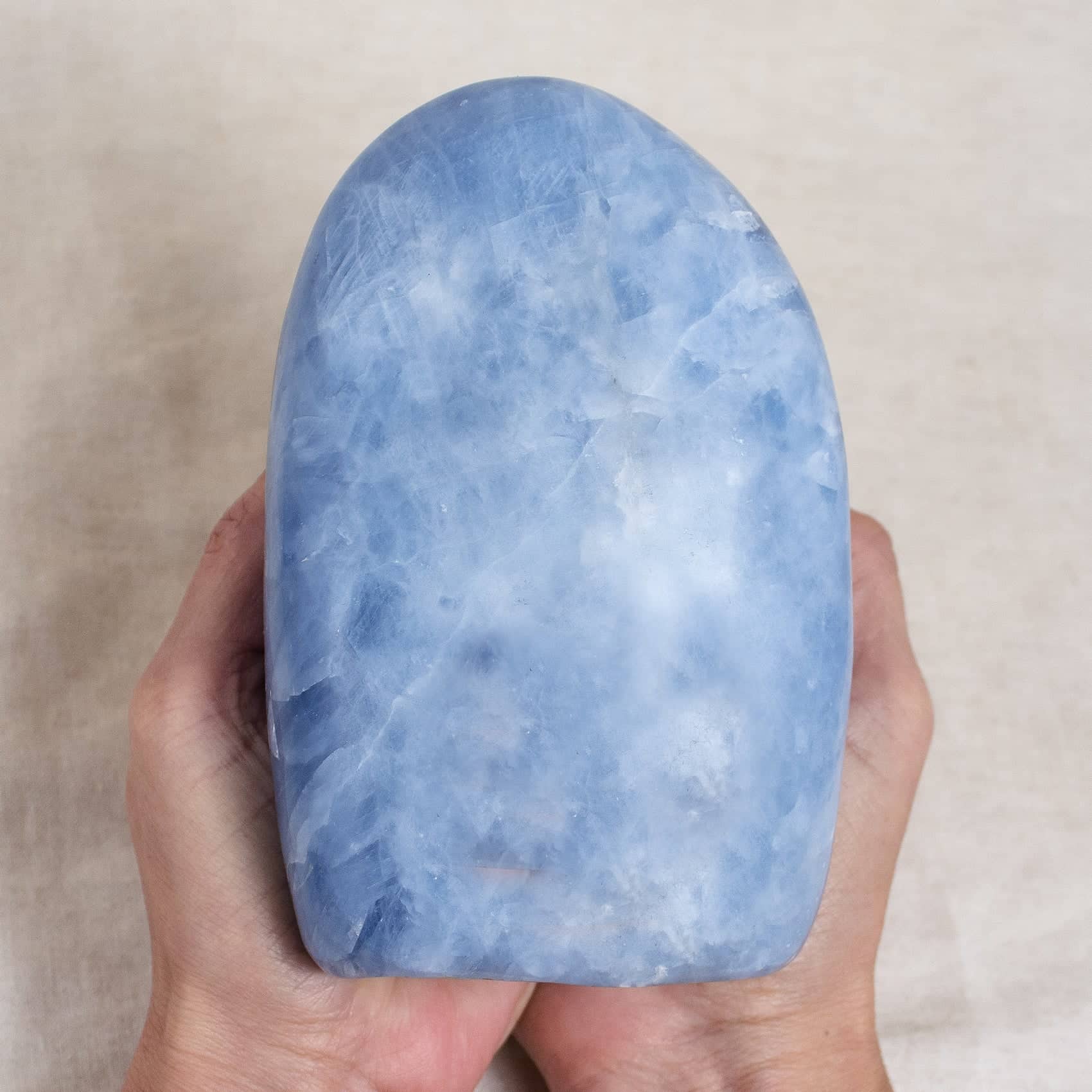 Blue Calcite Freeform Crystals - 1 of a Kind