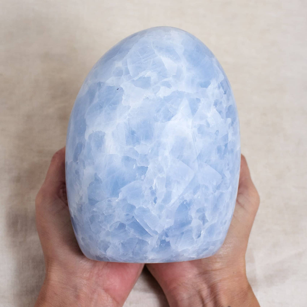 Blue Calcite Freeform Crystals - 1 of a Kind