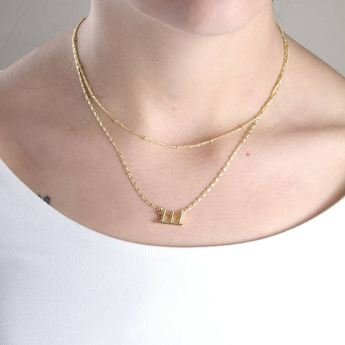 Angel Number Necklaces - Gold or Silver