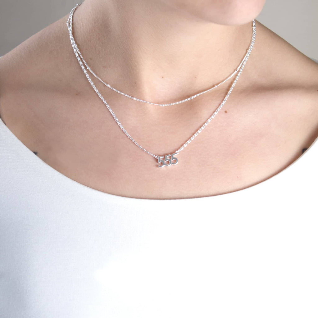 Angel Number Necklaces - Gold or Silver