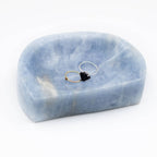Blue Calcite Freeform Crystal Bowls - 1 of a Kind
