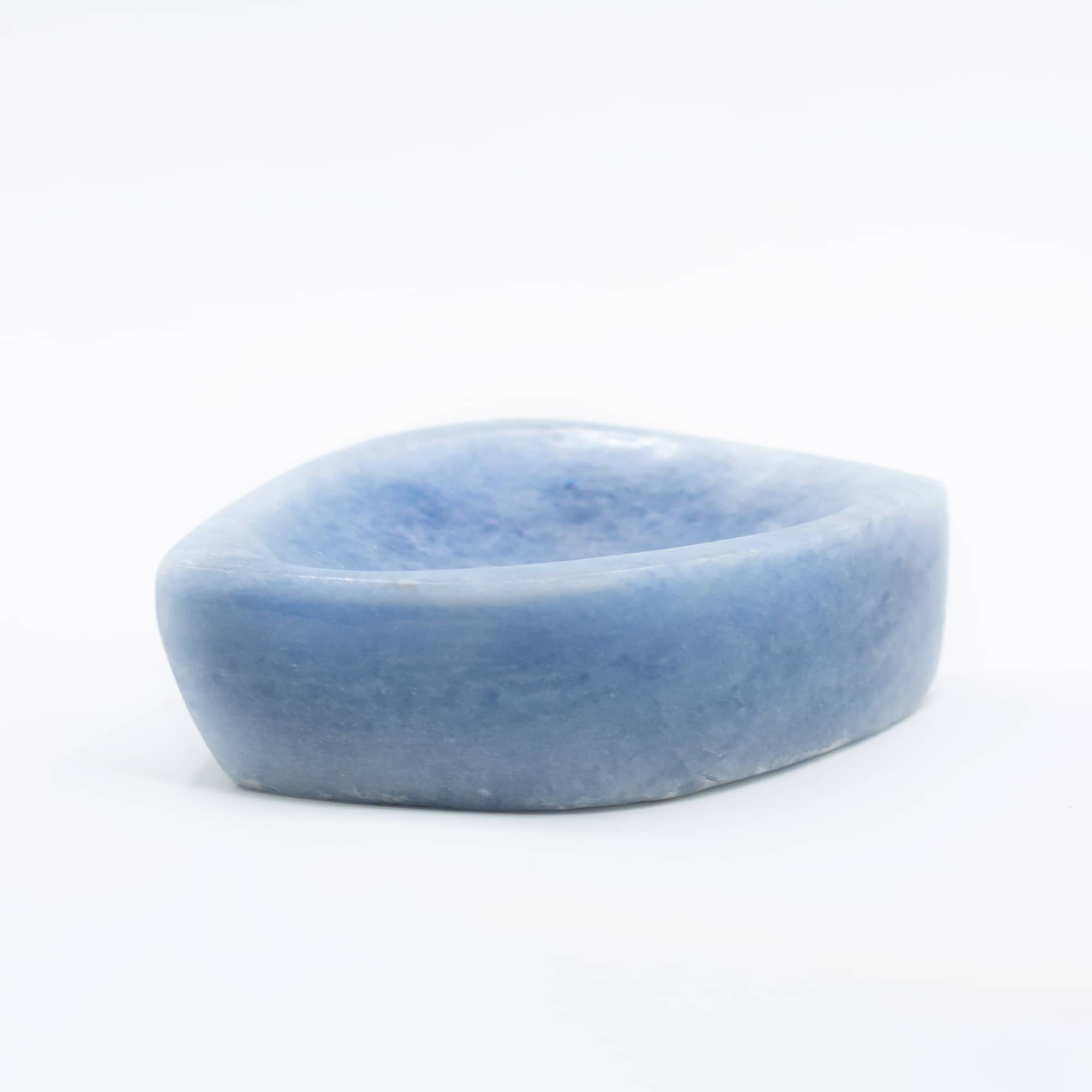 Blue Calcite Freeform Crystal Bowls - 1 of a Kind