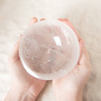 Clear Quartz Crystal Bowl - 1 of a Kind - Large
