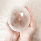 Clear Quartz Crystal Bowl - 1 of a Kind - Large