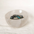 Clear Quartz Crystal Bowl - 1 of a Kind - Large