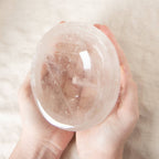 Clear Quartz Crystal Bowl - 1 of a Kind - Large