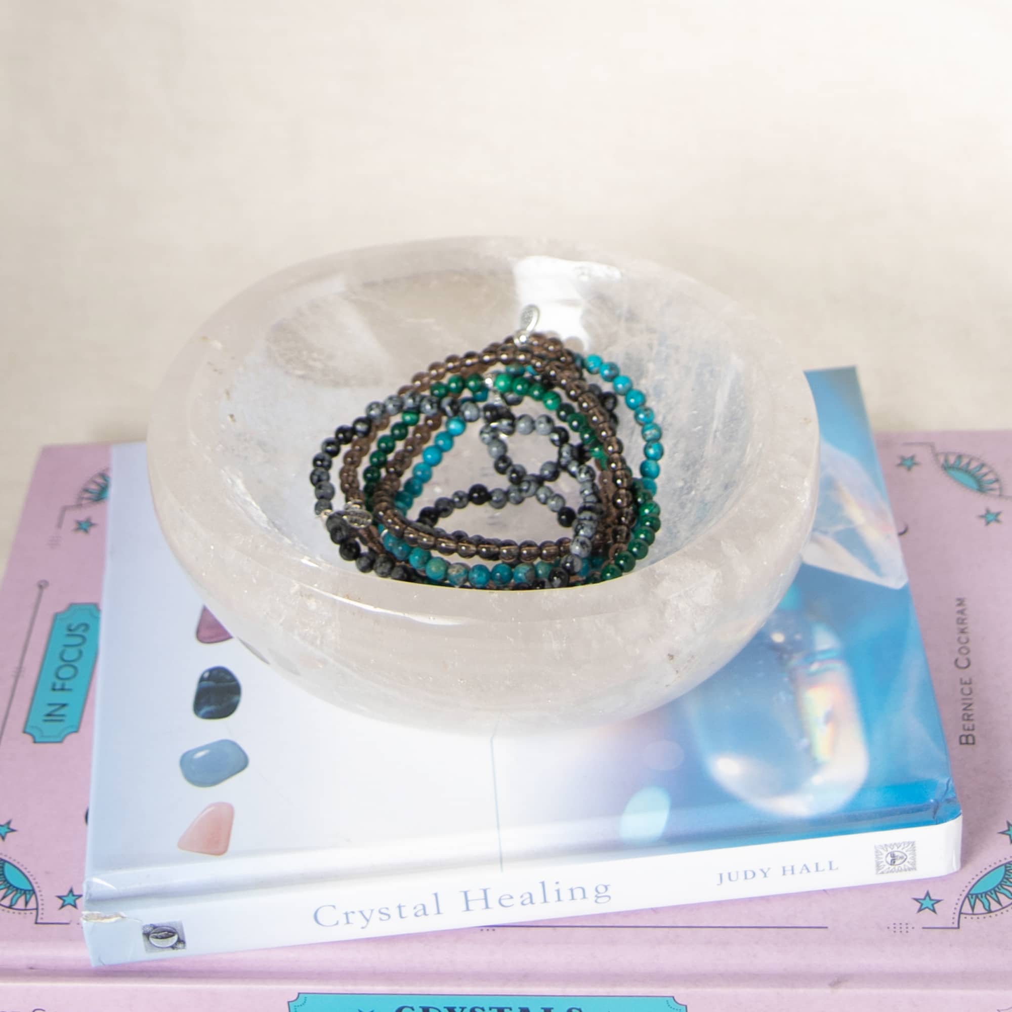 Clear Quartz Crystal Bowl - 1 of a Kind - Large