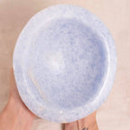Blue Calcite Freeform Crystal Bowls - 1 of a Kind