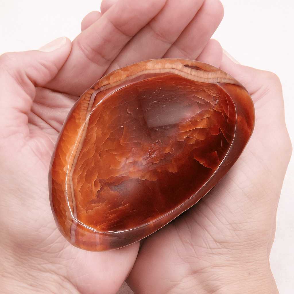 Carnelian Crystal Bowl