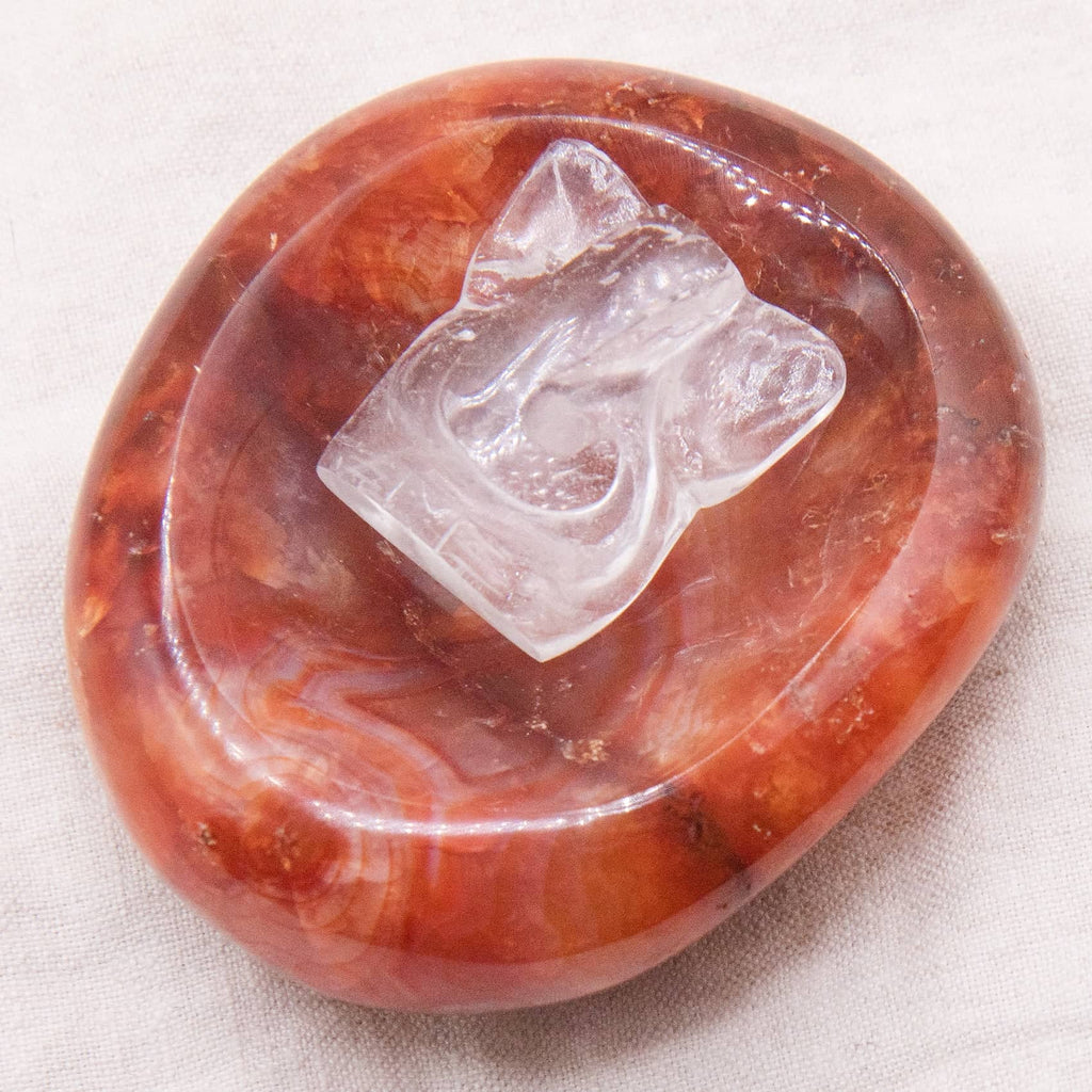 Carnelian Crystal Bowl