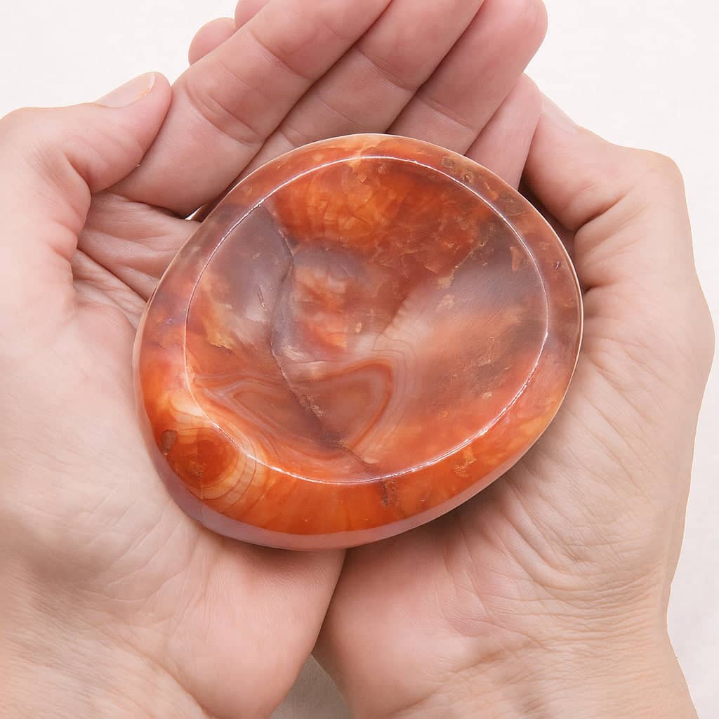 Carnelian Crystal Bowl