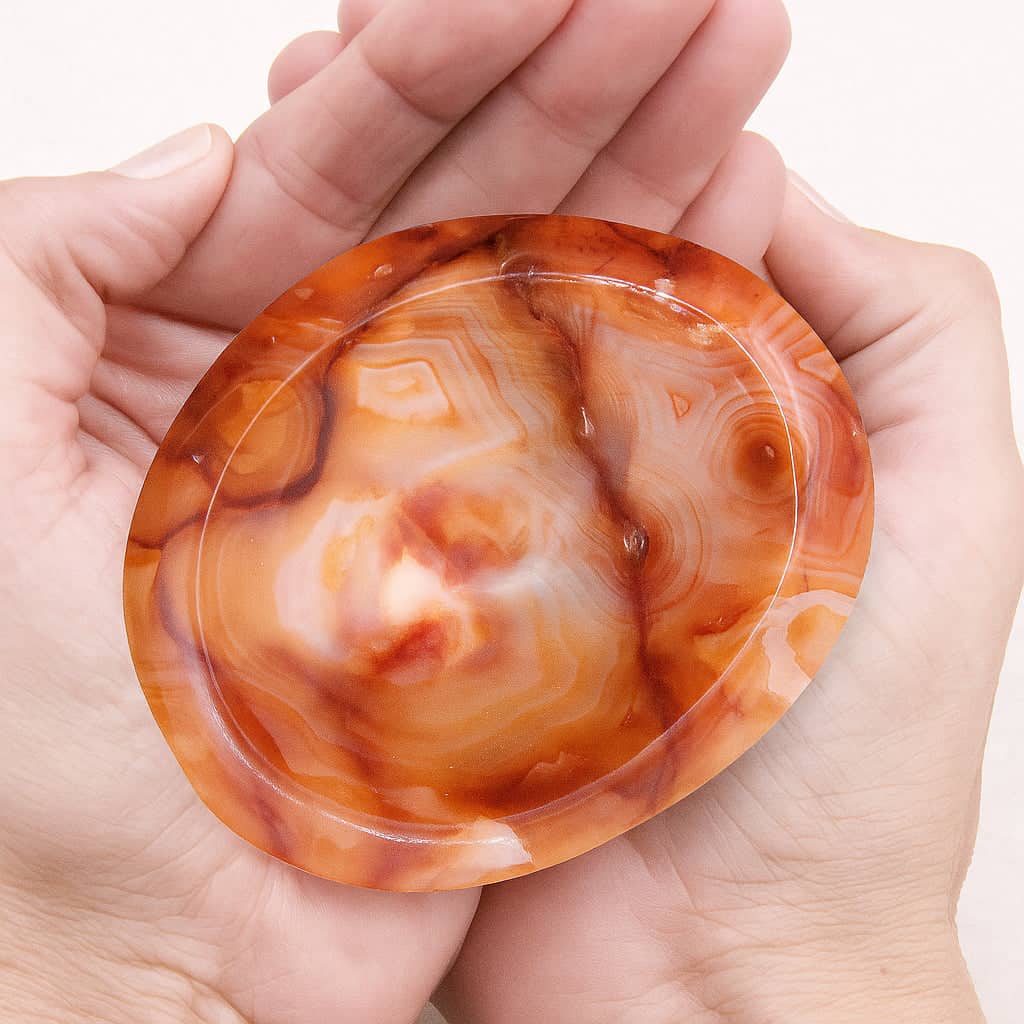 Carnelian Crystal Bowl