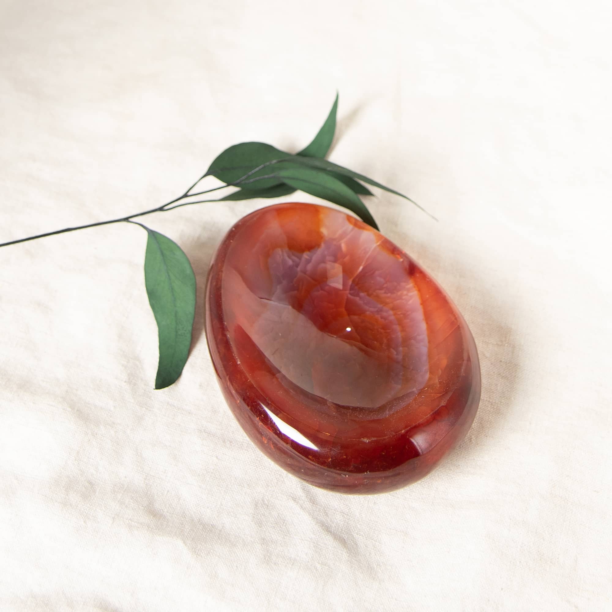 Carnelian Crystal Bowl