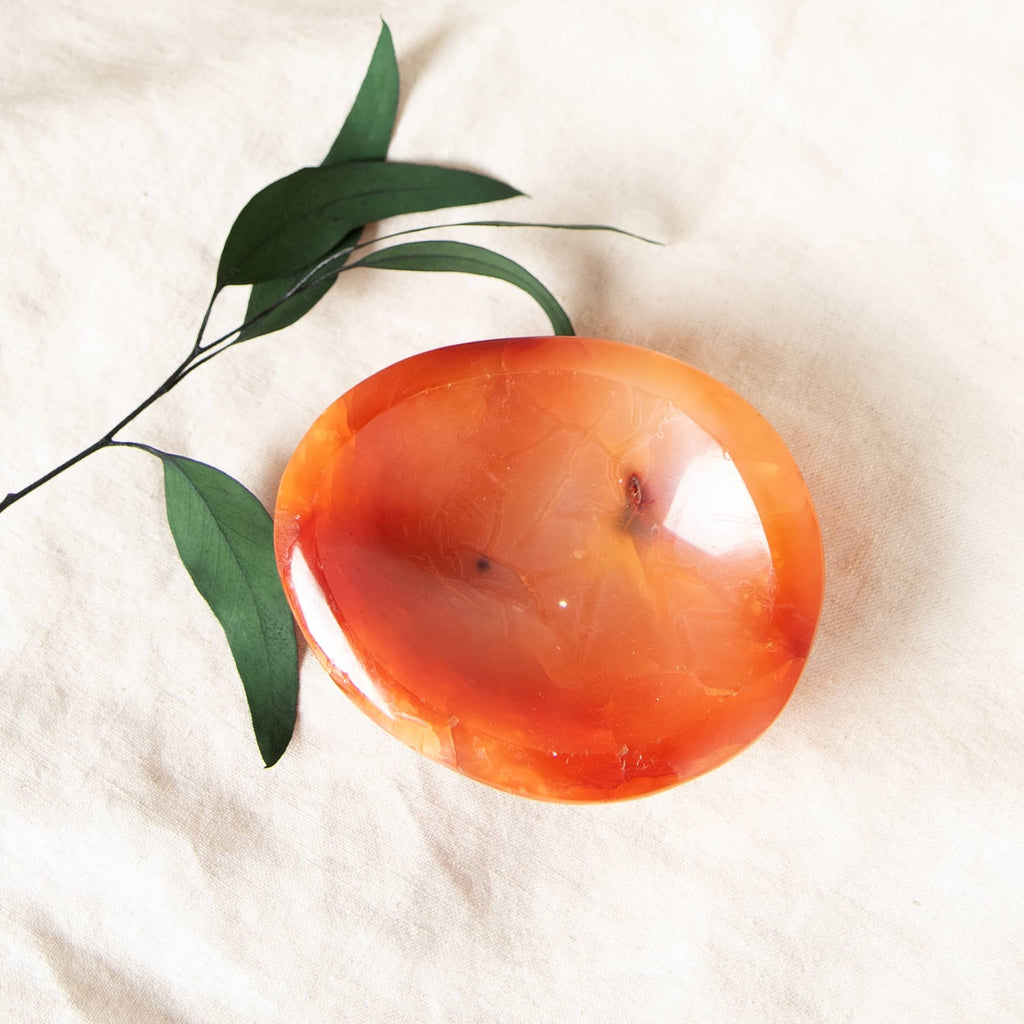 Carnelian Crystal Bowl