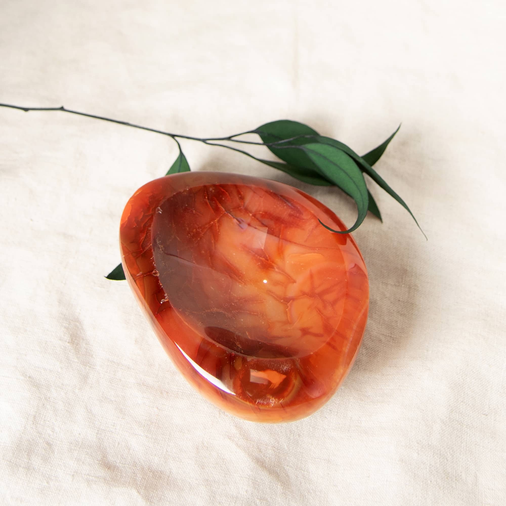 Carnelian Crystal Bowl