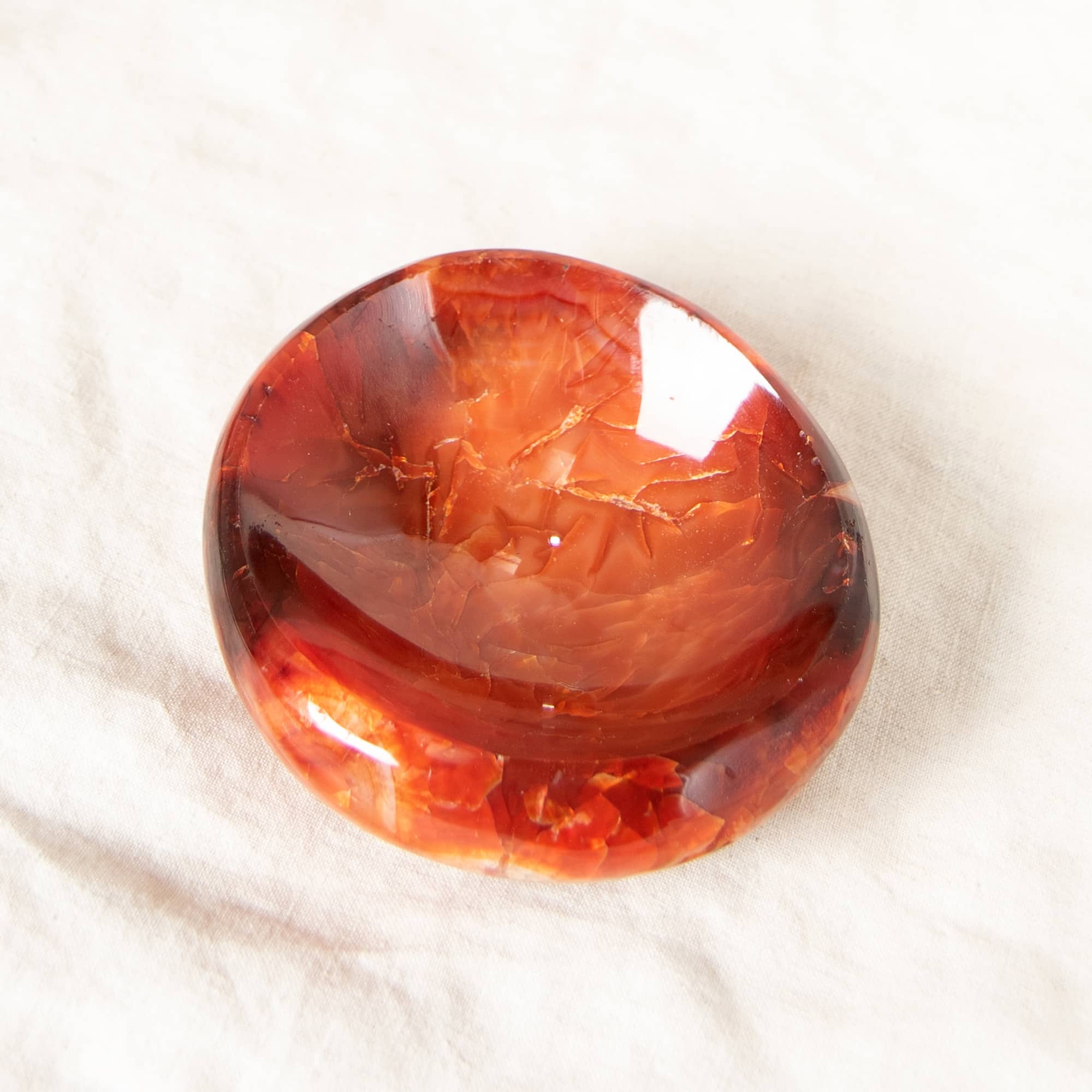 Carnelian Crystal Bowl