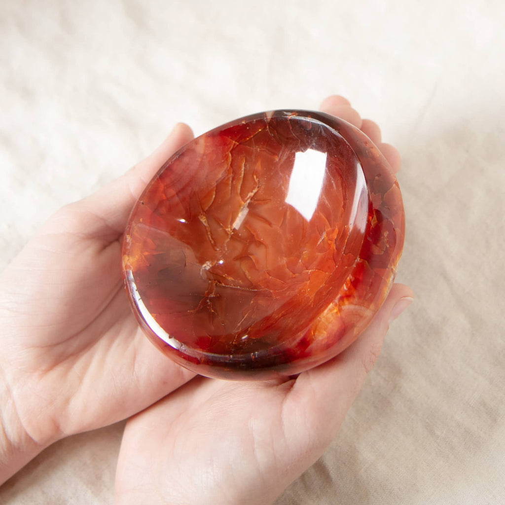 Carnelian Crystal Bowl