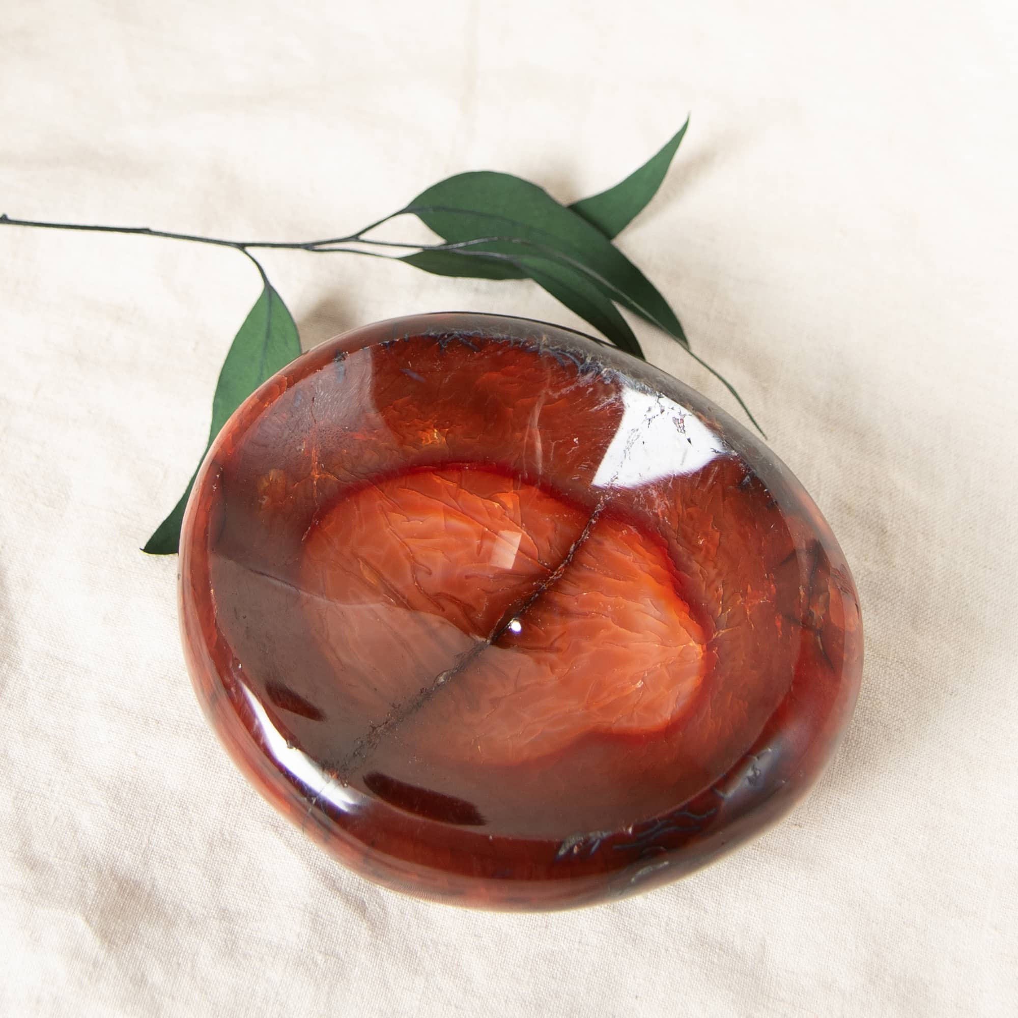 Carnelian Crystal Bowl