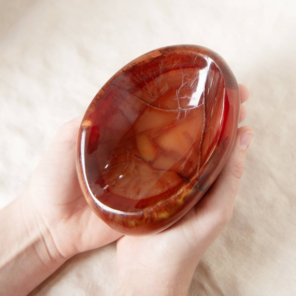 Carnelian Crystal Bowl