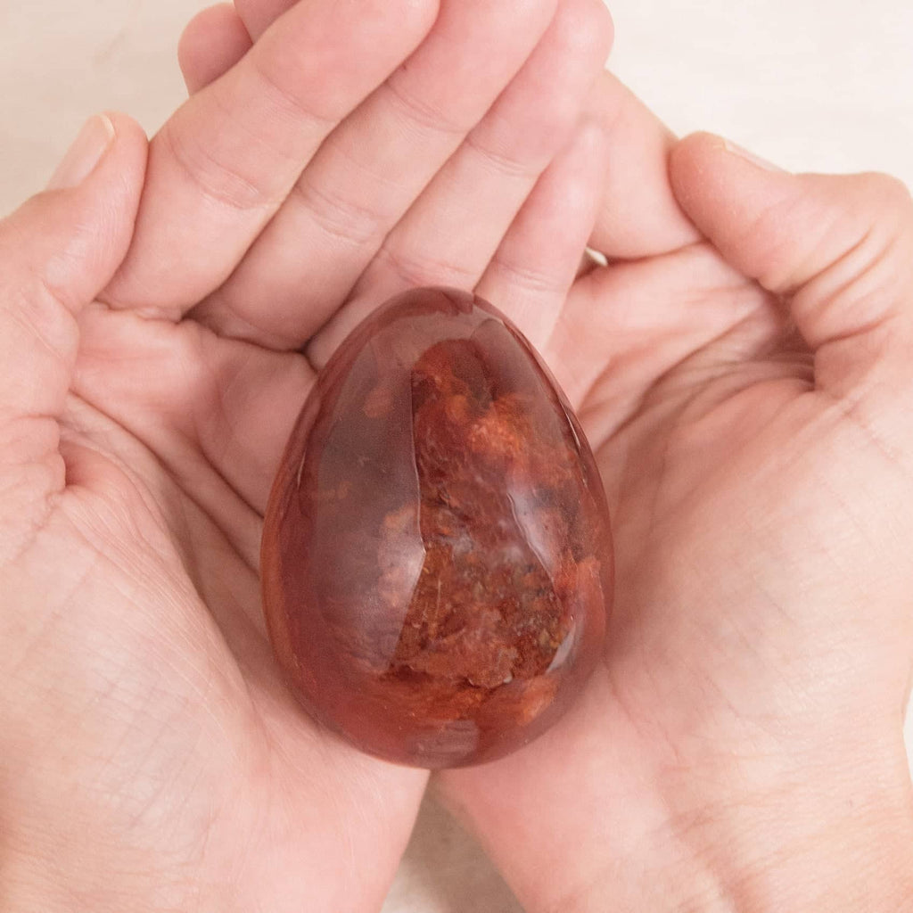 Carnelian Egg - 1 of a Kind