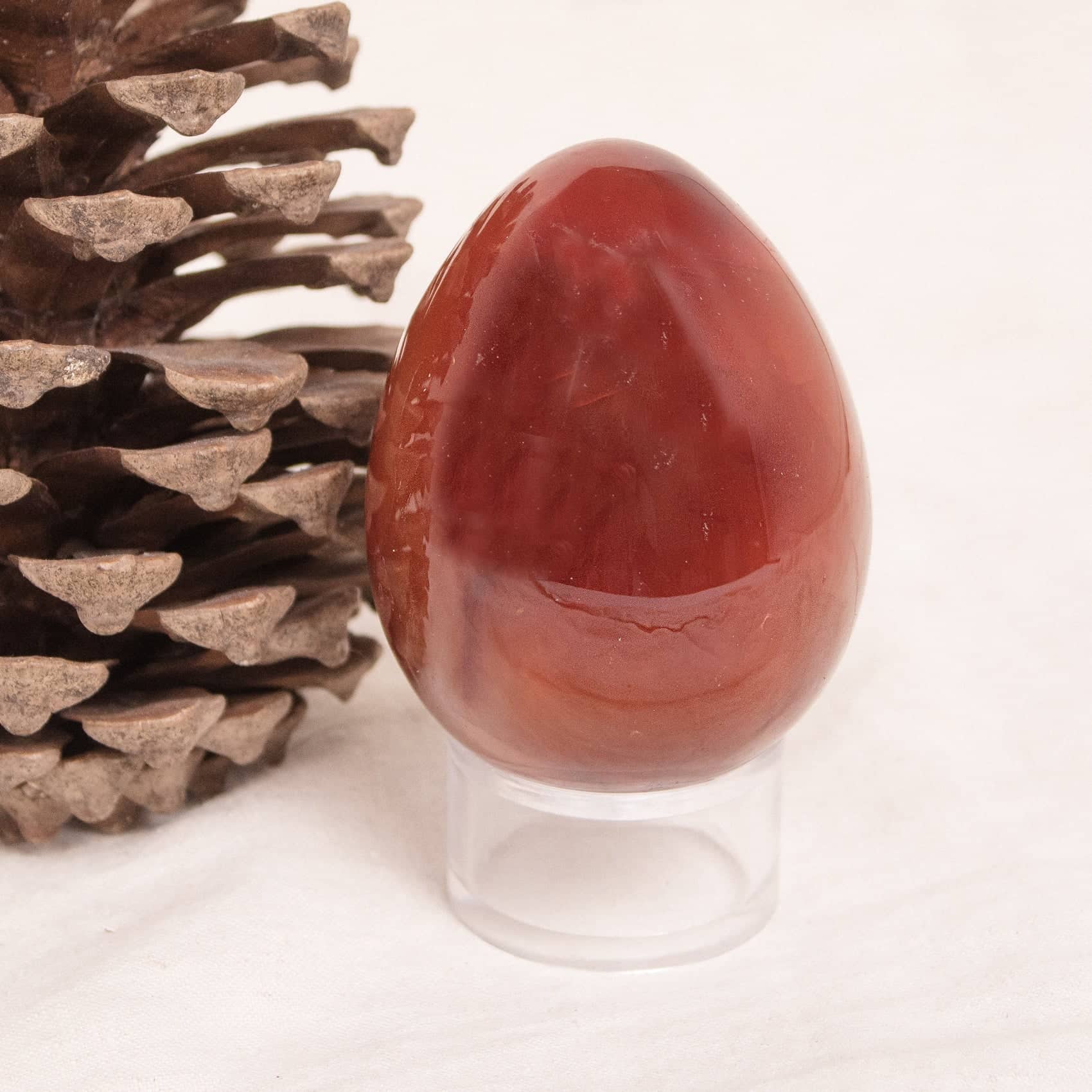 Carnelian Egg - 1 of a Kind