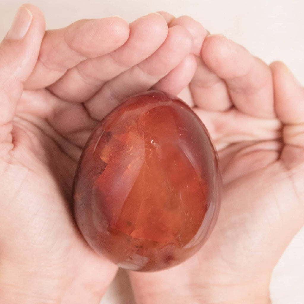 Carnelian Egg - 1 of a Kind