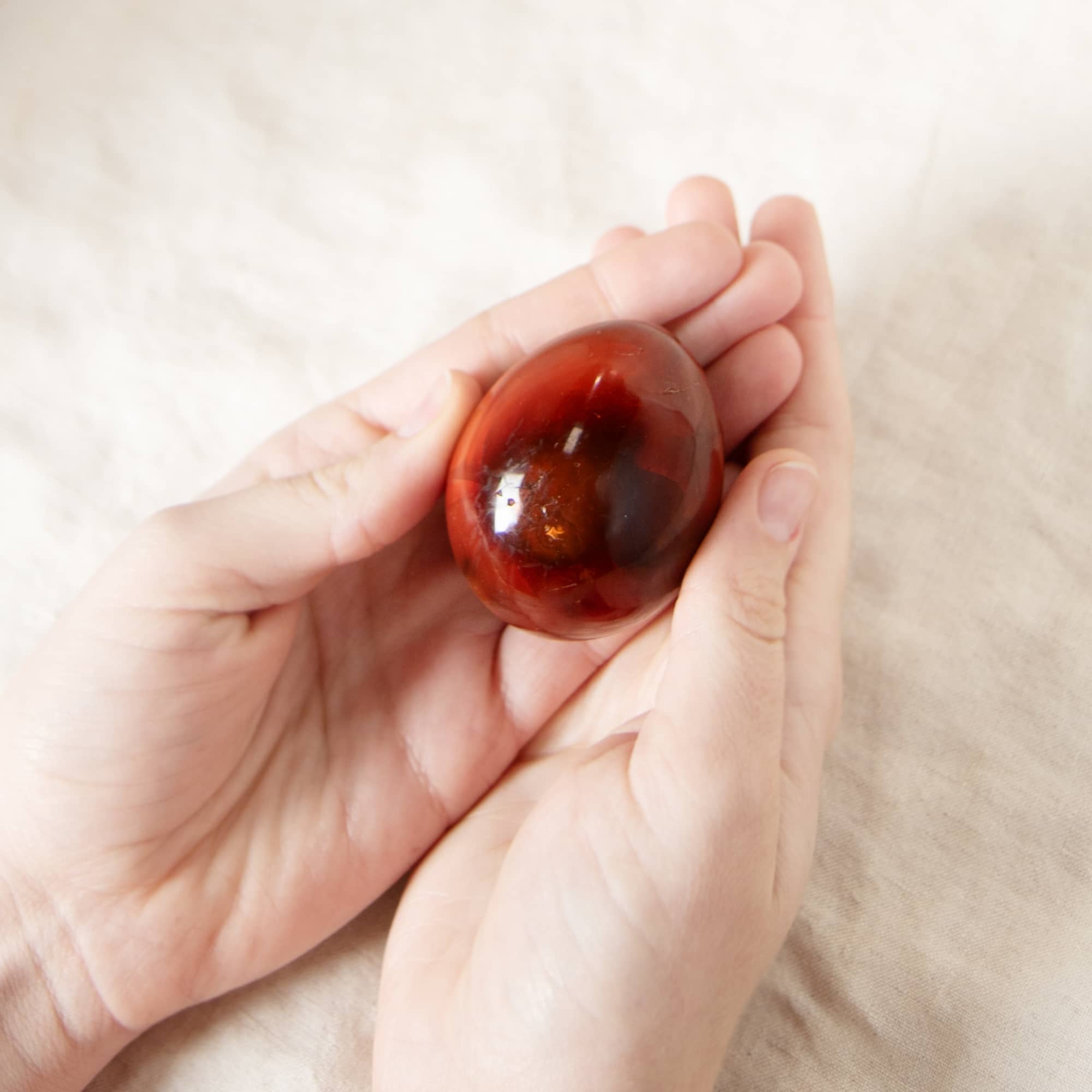 Carnelian Egg - 1 of a Kind