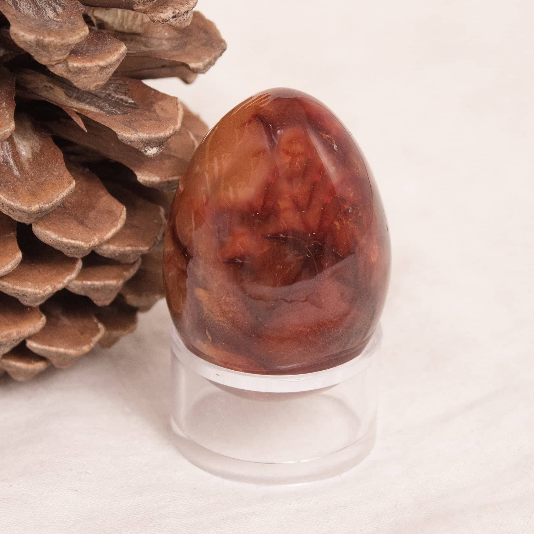 Carnelian Egg - 1 of a Kind